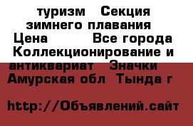 туризм : Секция зимнего плавания › Цена ­ 190 - Все города Коллекционирование и антиквариат » Значки   . Амурская обл.,Тында г.